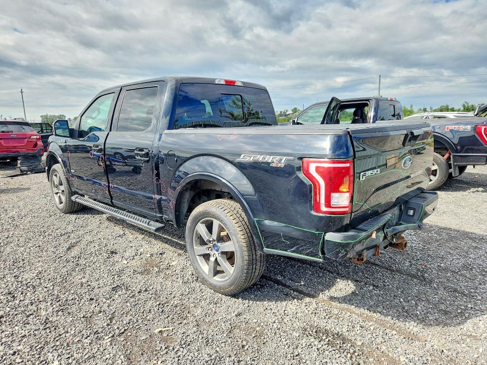Photo 2 from auction – 2016 FORD F150 with VIN 1FTEW1EG7GFC40556
