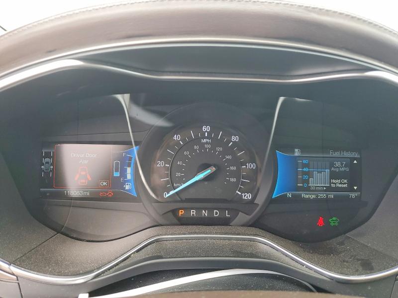 Photo 9 from auction – 2017 FORD FUSION with VIN 3FA6P0RU7HR219826