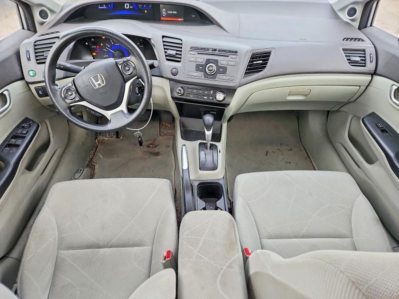 Photo 8 from auction – 2012 HONDA CIVIC with VIN 19XFB2F85CE040535