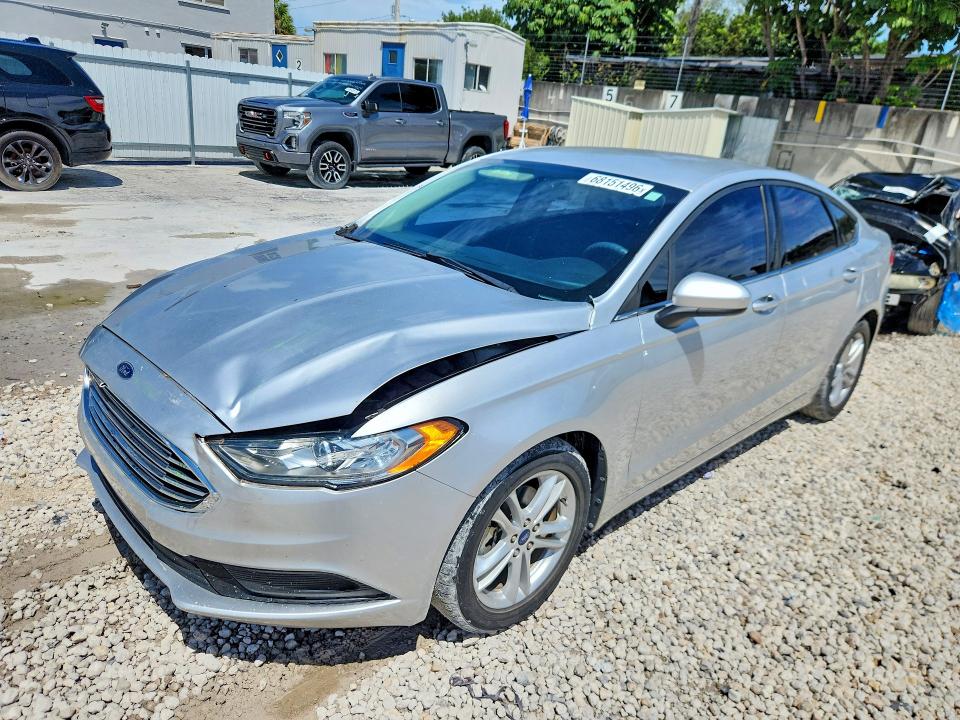 FORD FUSION 2018 with VIN 3FA6P0H75JR139300 - Photo from auction
