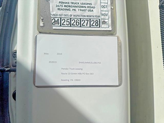 Photo 10 from auction – 2020 INTERNATIONAL MV607 with VIN 3HAEUMML5LL063765