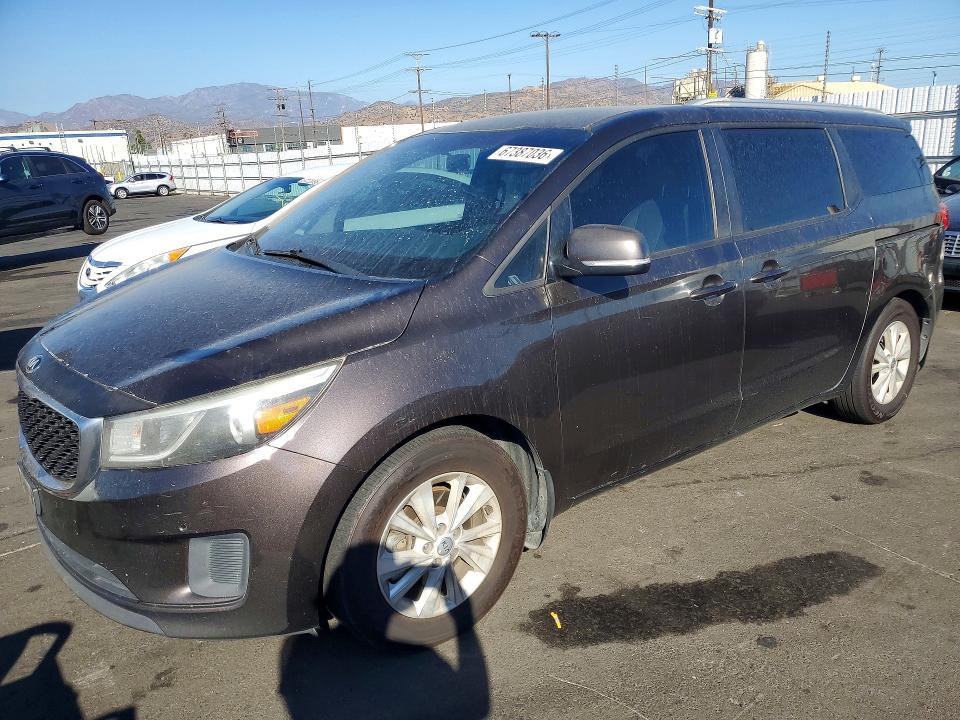 2016 KIA SEDONA - Търг №67387036
