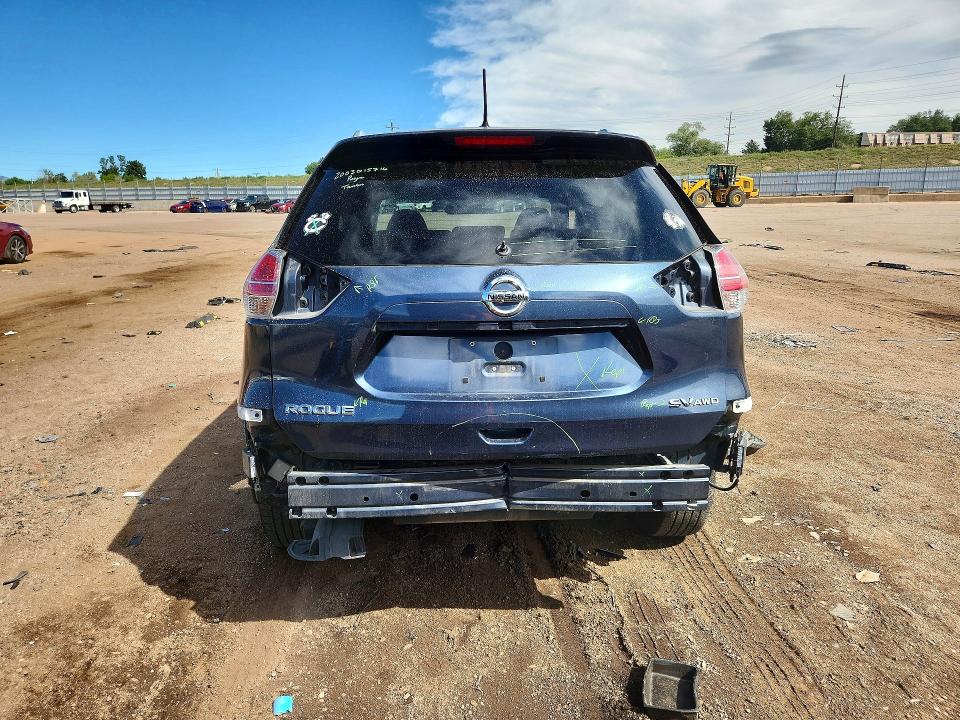 Photo 6 from auction – 2016 NISSAN ROGUE with VIN KNMAT2MV9GP637466