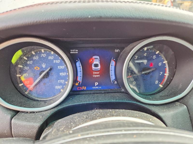 Photo 9 from auction – 2016 MASERATI GHIBLI with VIN ZAM57RSA2G1176222