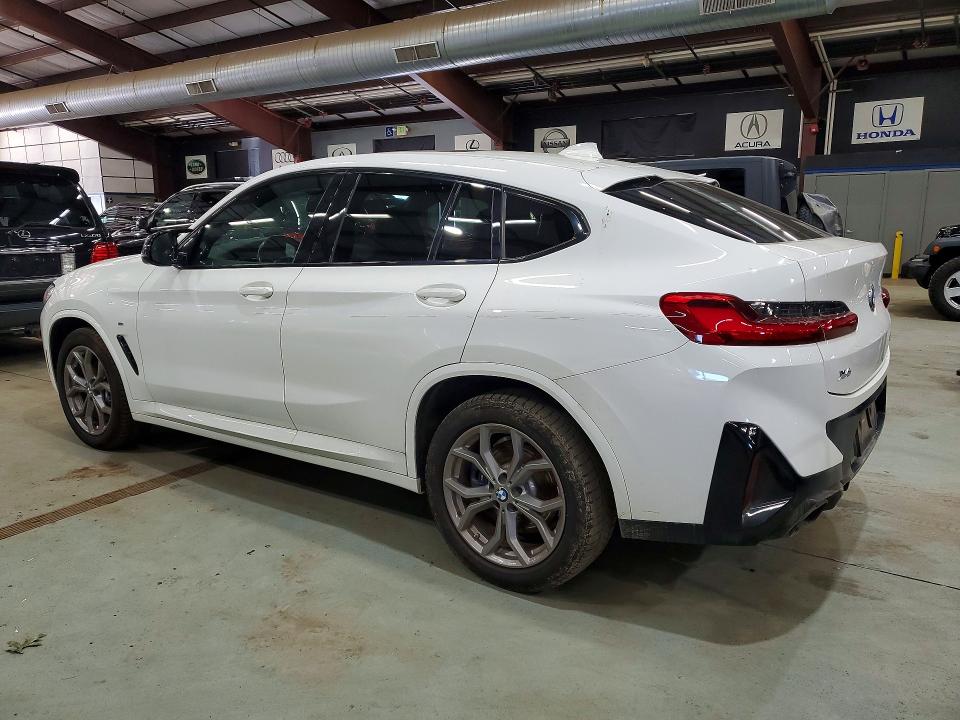 Photo 2 from auction – 2023 BMW X4 with VIN 5UX43DT09P9R39485
