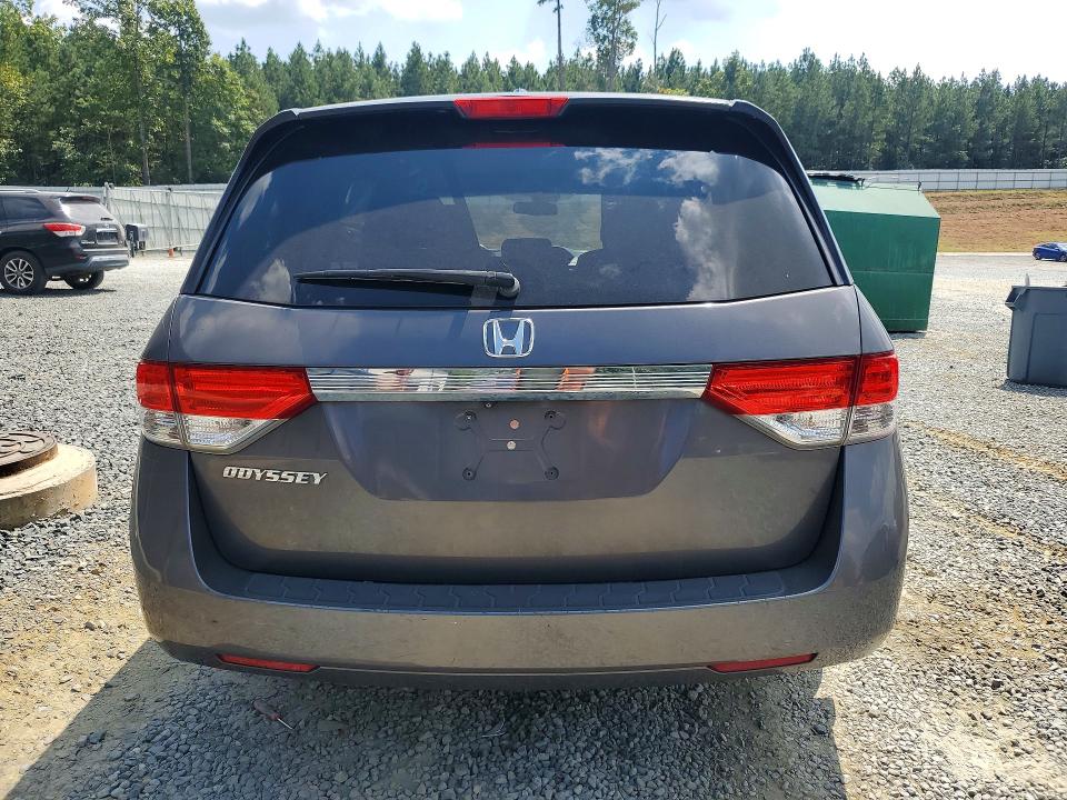 Photo 6 from auction – 2014 HONDA ODYSSEY with VIN 5FNRL5H62EB071648