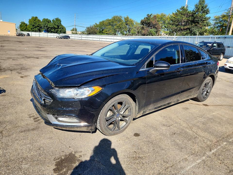 FORD FUSION 2018 with VIN 3FA6P0HD7JR160185 - Photo from auction