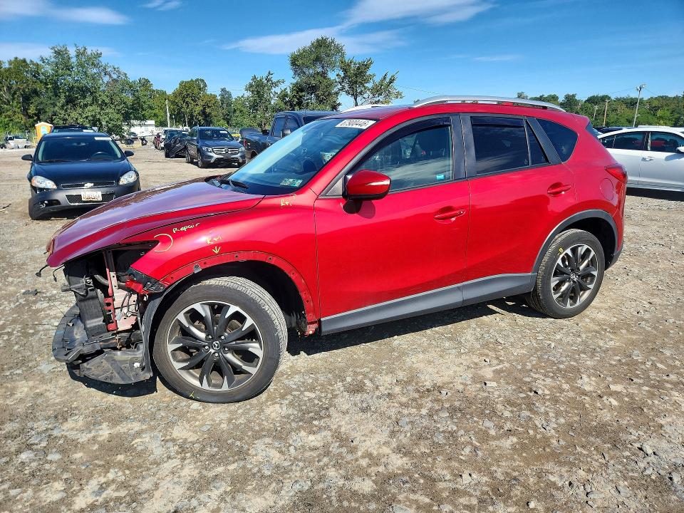 MAZDA CX-5 2016 with VIN JM3KE4DY9G0715345 - Photo from auction