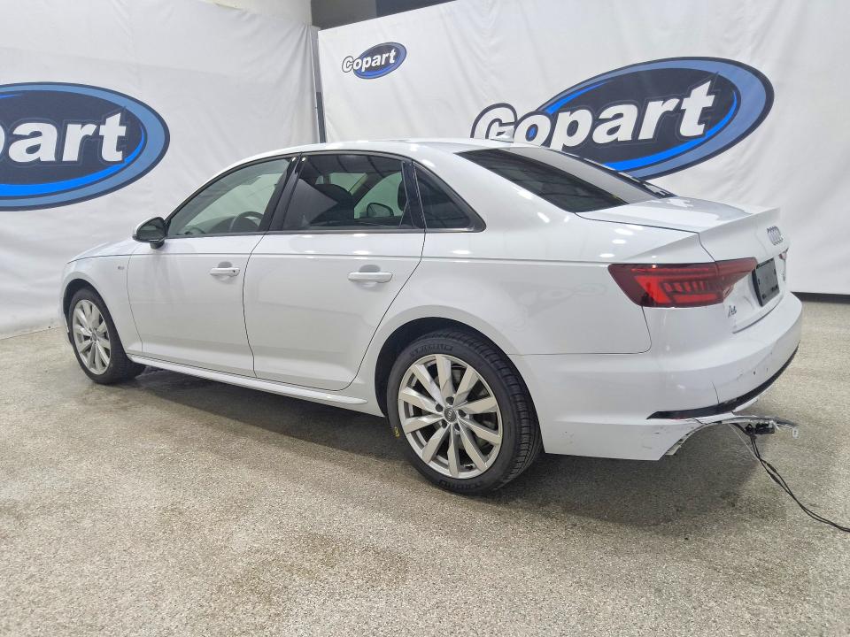 Photo 2 from auction – 2018 AUDI A4 with VIN WAUDNAF47JN018127