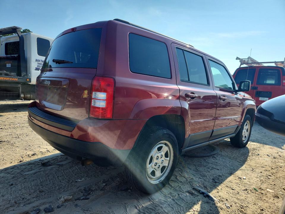 Photo 3 from auction – 2016 JEEP PATRIOT with VIN 1C4NJPBA0GD553266