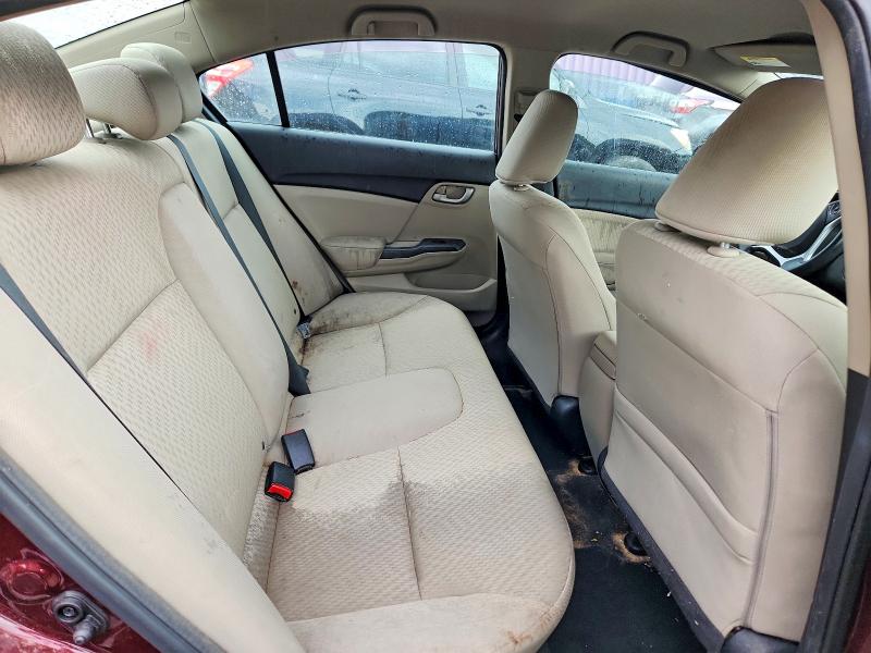 Photo 10 from auction – 2015 HONDA CIVIC with VIN 19XFB2F56FE093268