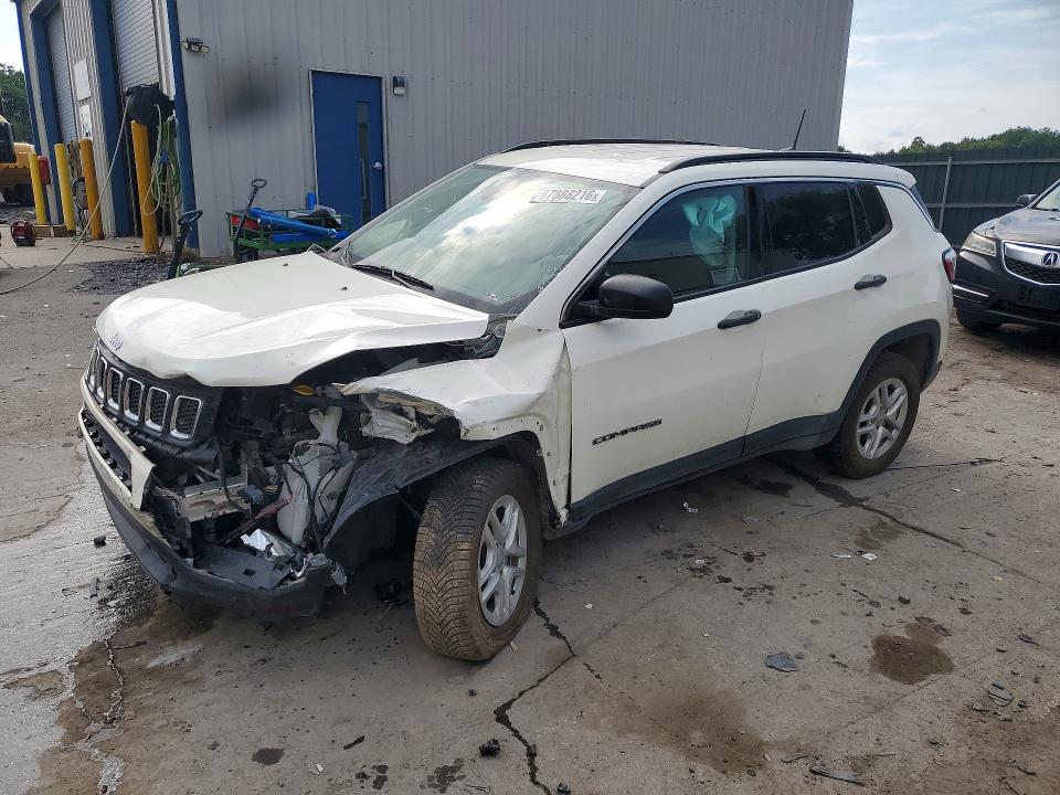 Снимка 1 от търг – 2021 JEEP COMPASS с VIN 3C4NJDABXMT525425
