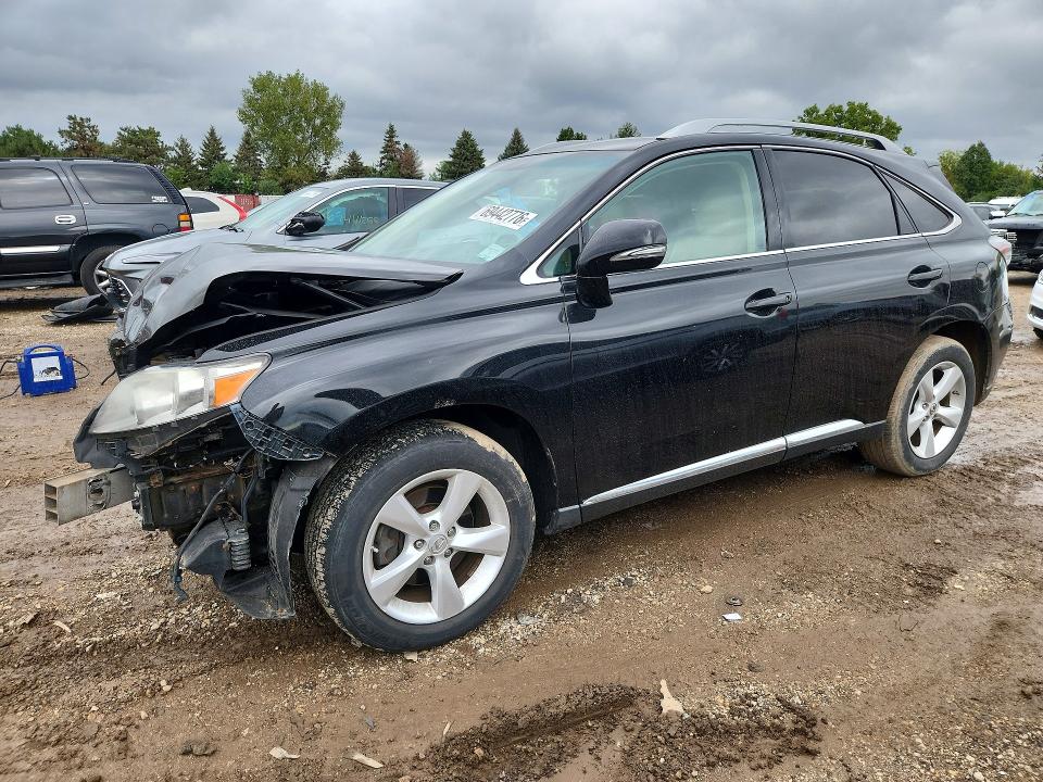 LEXUS RX 2010 с VIN 2T2BK1BA1AC039021 - Фото с аукциона