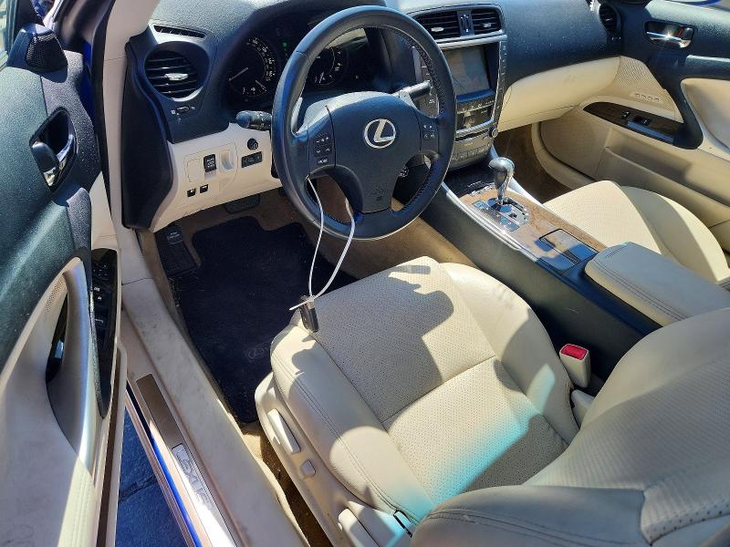 Photo 8 from auction – 2010 LEXUS IS with VIN JTHFE2C23A2502266