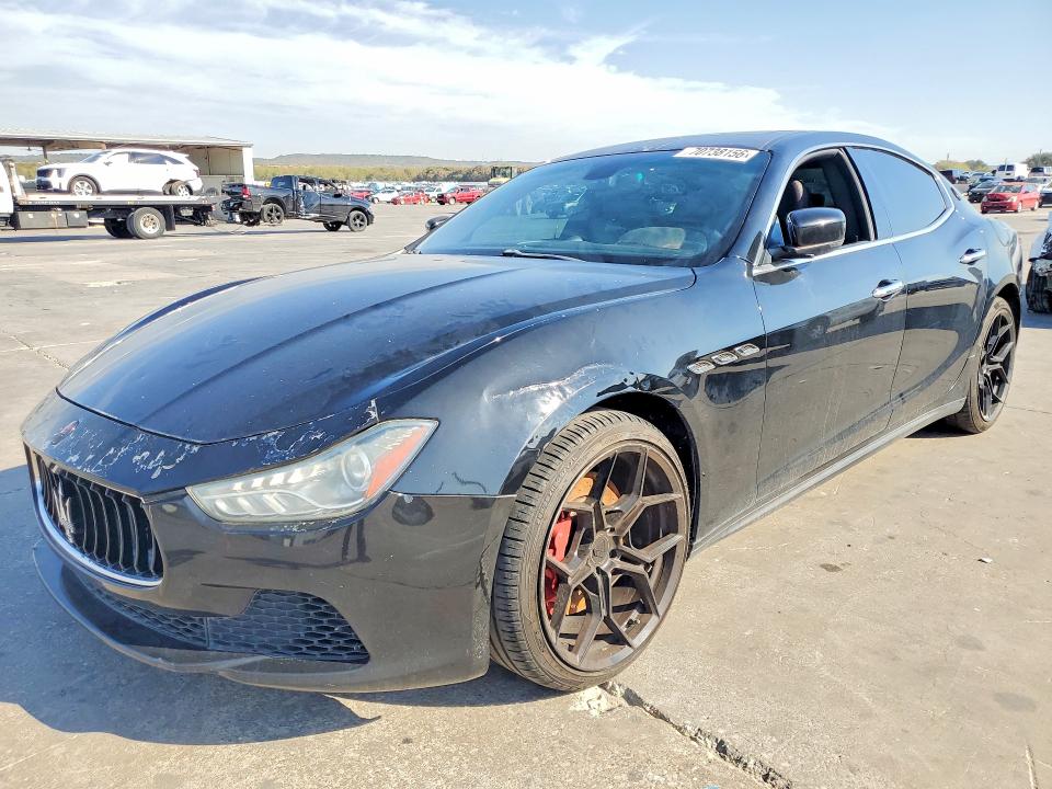 MASERATI GHIBLI 2016 с VIN ZAM57RSAXG1173553 - Снимка от търг