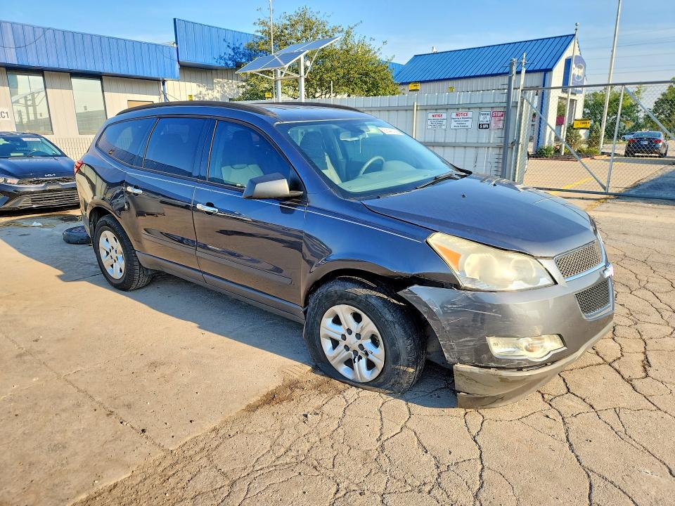 Photo 4 from auction – 2012 CHEVROLET TRAVERSE with VIN 1GNKRFED5CJ407296