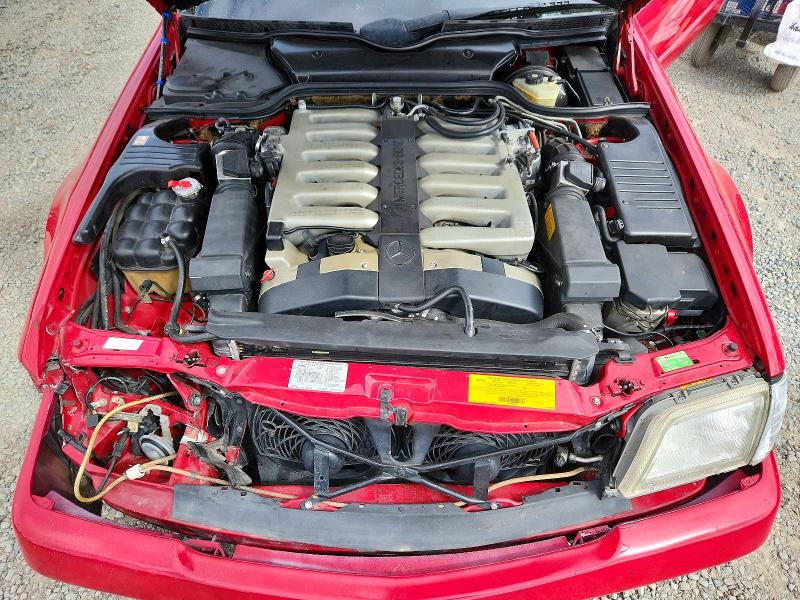 Photo 11 from auction – 1994 MERCEDES-BENZ SL with VIN WDBFA76E5RF099927