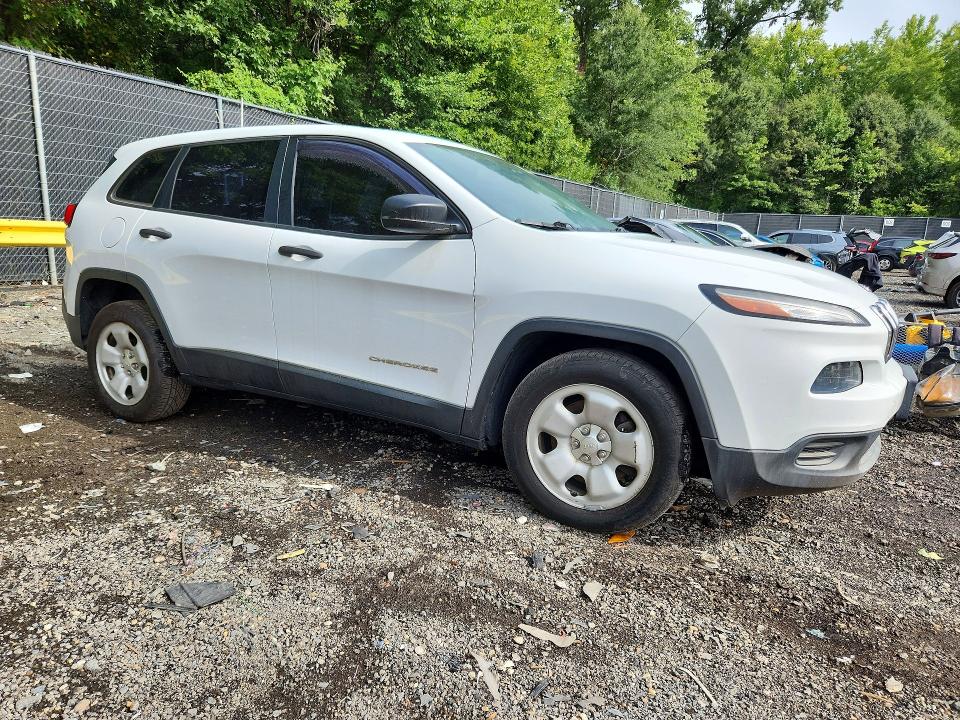 Photo 4 from auction – 2014 JEEP CHEROKEE with VIN 1C4PJLAB6EW318917