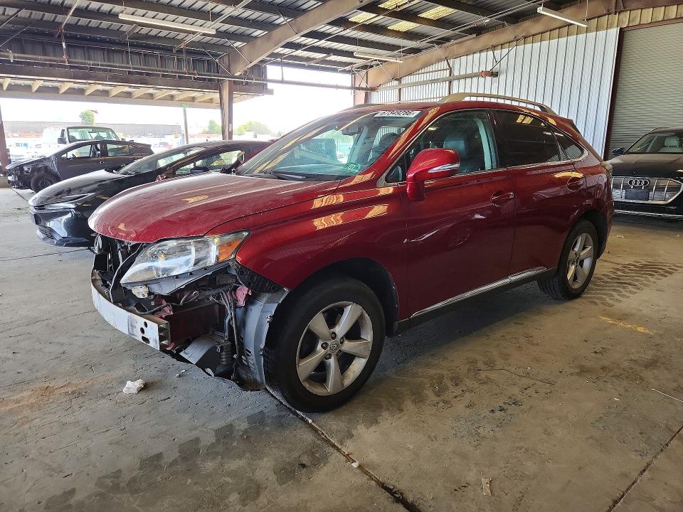 LEXUS RX 2011 with VIN 2T2BK1BA3BC085953 - Photo from auction