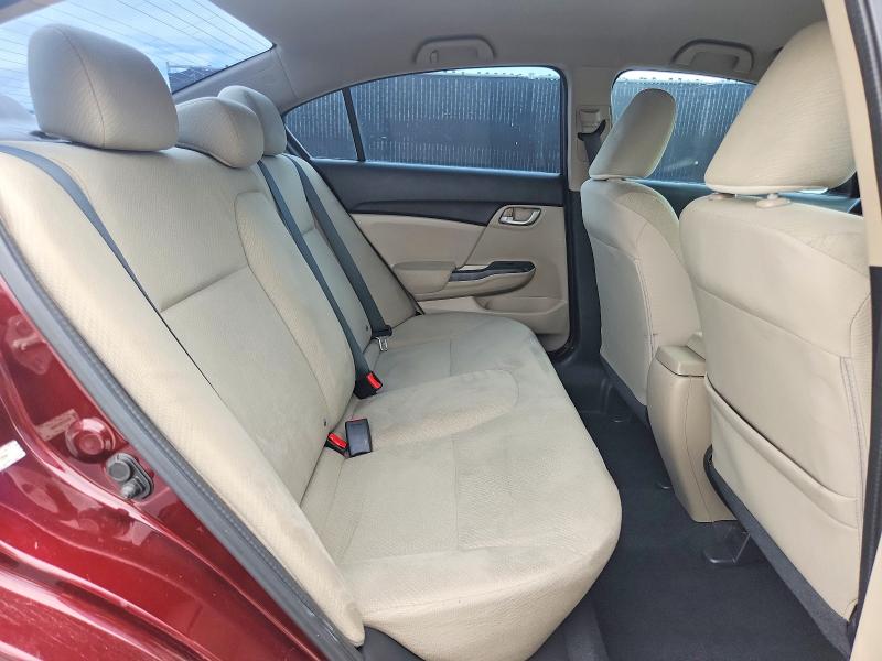 Photo 10 from auction – 2013 HONDA CIVIC with VIN 19XFB2F55DE260961