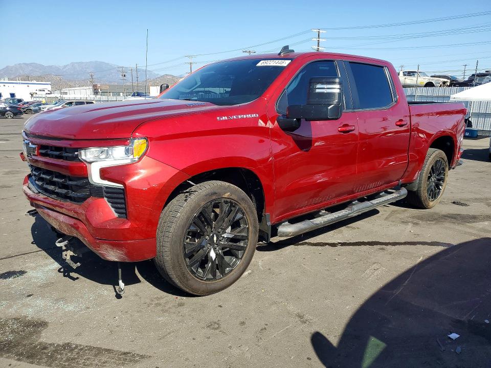 CHEVROLET SILVERADO 2022 with VIN 3GCUADET8NG584207 - Photo from auction