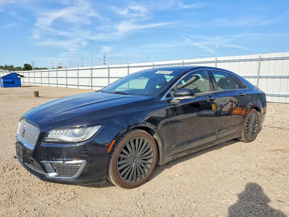 LINCOLN MKZ 2018 with VIN 3LN6L5F98JR603926 - Photo from auction