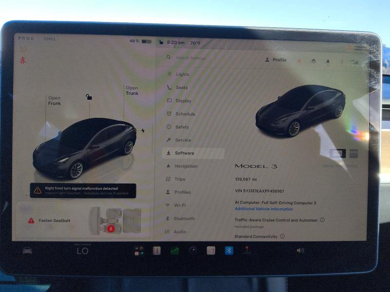 Photo 9 from auction – 2023 TESLA MODEL 3 with VIN 5YJ3E1EAXPF456167