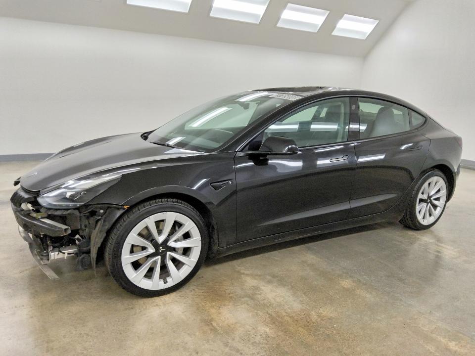 Photo 1 from auction – 2022 TESLA MODEL 3 with VIN 5YJ3E1EA0NF291291