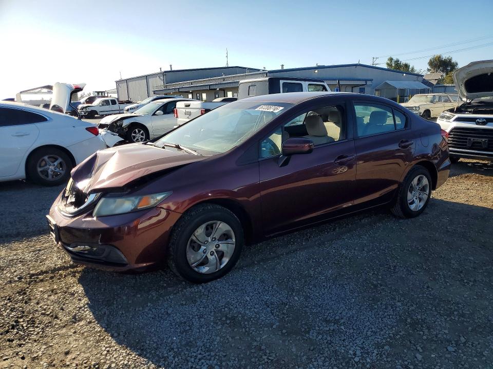 HONDA CIVIC 2014 with VIN 19XFB2F53EE219035 - Photo from auction