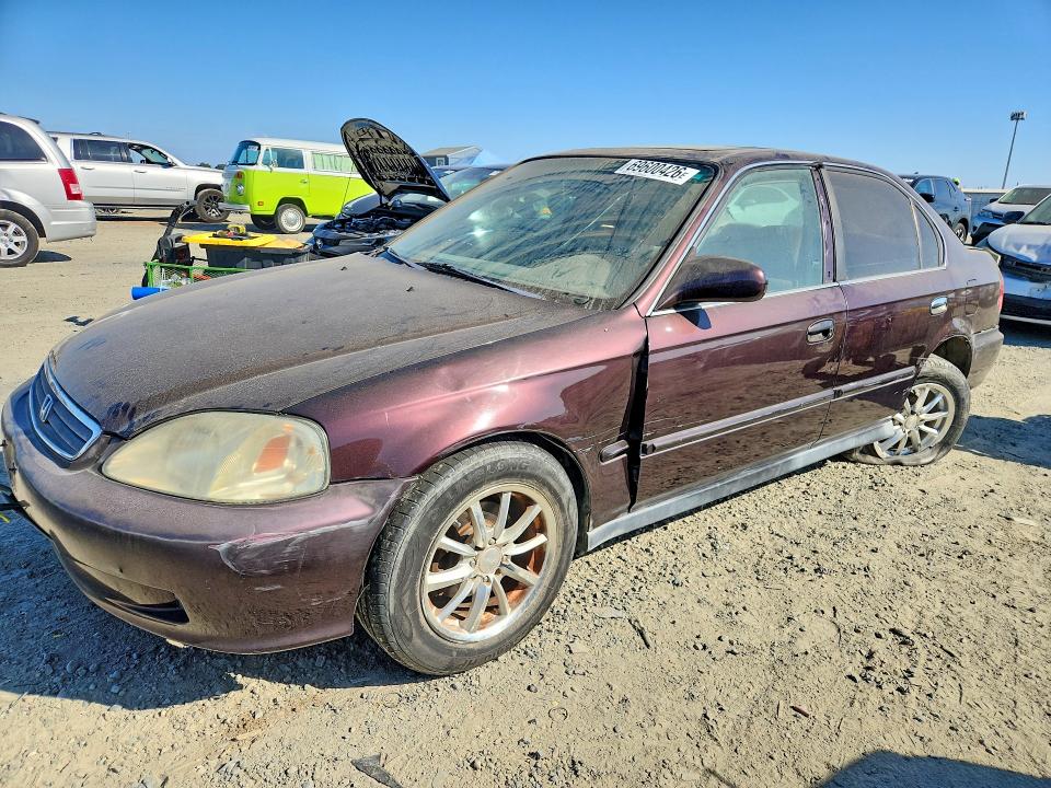 HONDA CIVIC 2000 with VIN 1HGEJ8648YL000948 - Photo from auction
