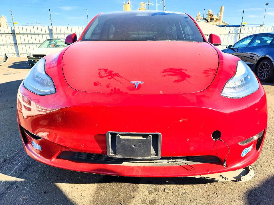 Photo 5 from auction – 2021 TESLA MODEL Y with VIN 5YJYGDEE9MF199423