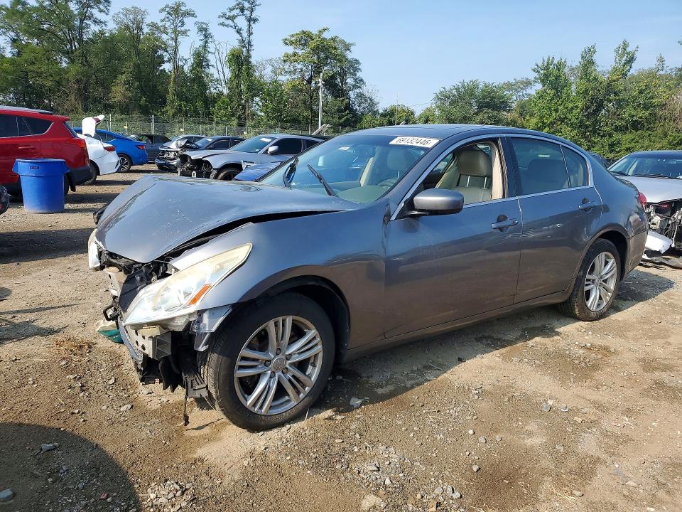 INFINITI G25 SEDAN 2012 с VIN JN1DV6AR4CM862107 - Снимка от търг