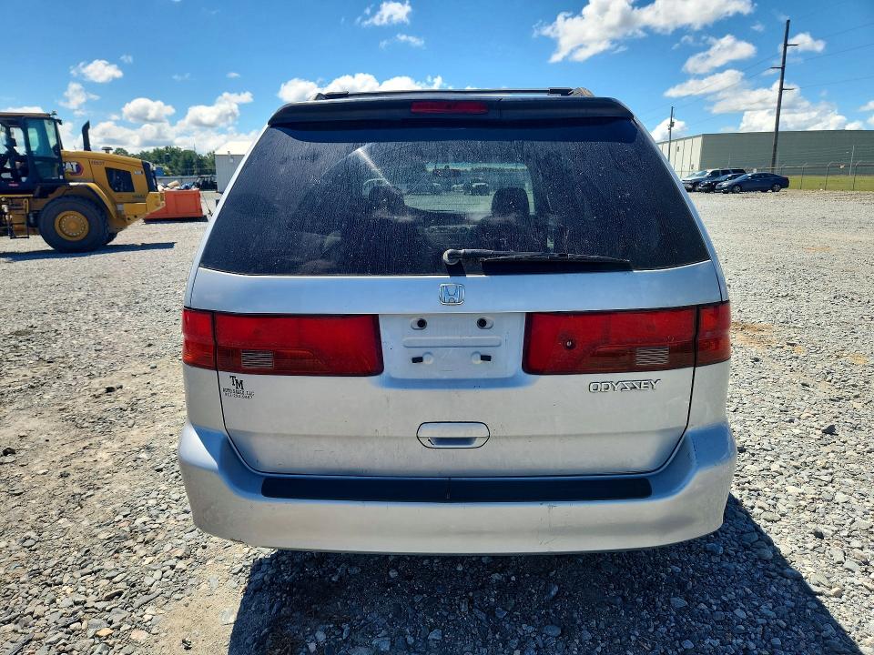 Photo 6 from auction – 2001 HONDA ODYSSEY with VIN 2HKRL18611H622382