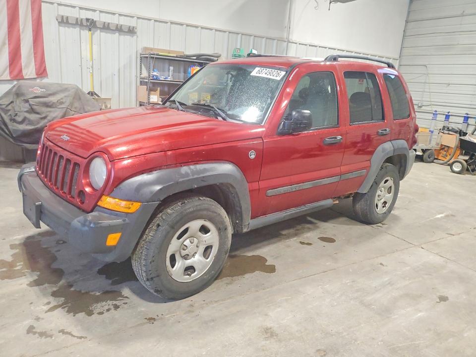 JEEP LIBERTY 2007 with VIN 1J4GL48K67W647345 - Photo from auction