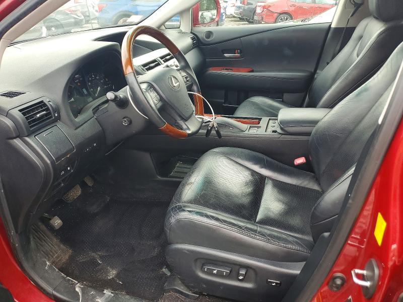 Photo 7 from auction – 2010 LEXUS RX with VIN JTJBC1BA0A2017606