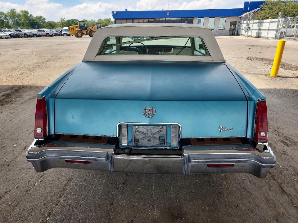 Photo 6 from auction – 1981 CADILLAC ELDORADO with VIN 1G6AL5790BE607733