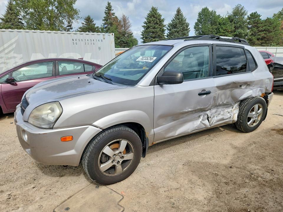 HYUNDAI TUCSON 2006 с VIN KM8JM12B36U258085 - Снимка от търг