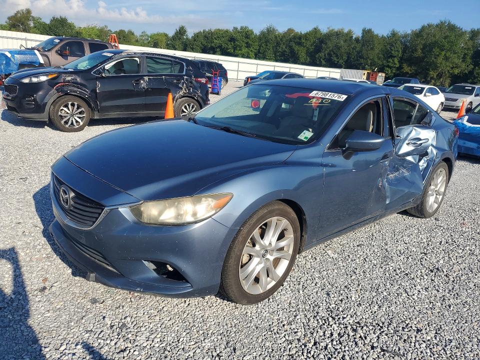MAZDA 6 2015 with VIN JM1GJ1V58F1218213 - Photo from auction