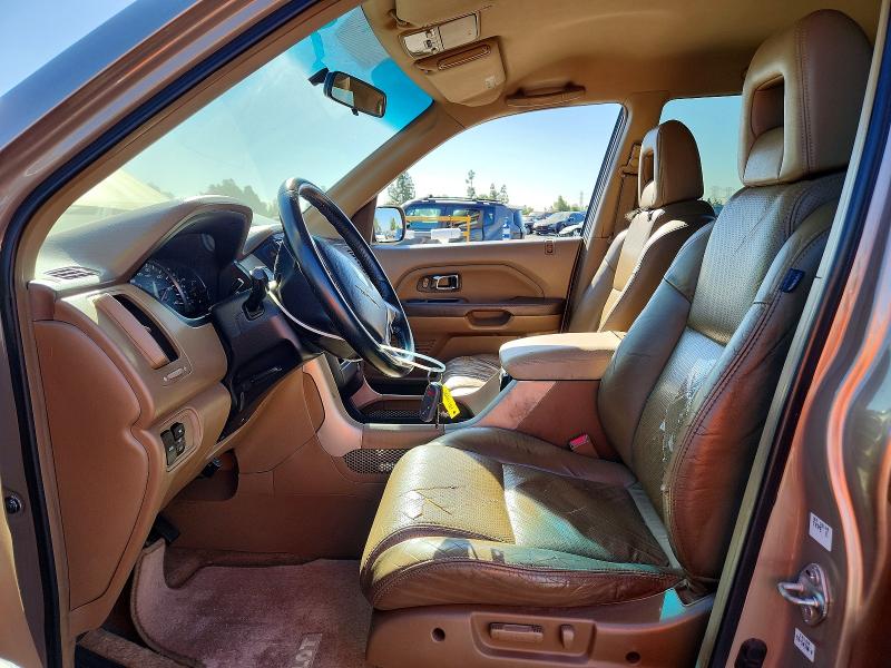 Снимка 7 от търг – 2003 HONDA PILOT с VIN 2HKYF18513H545168
