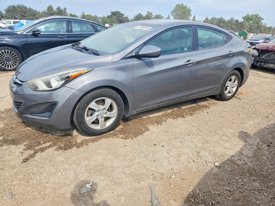 HYUNDAI ELANTRA 2014 with VIN 5NPDH4AE4EH455682 - Photo from auction