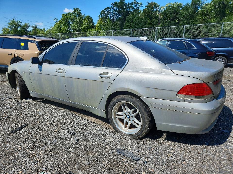 Photo 2 from auction – 2002 BMW 745 with VIN WBAGL63402DP60770