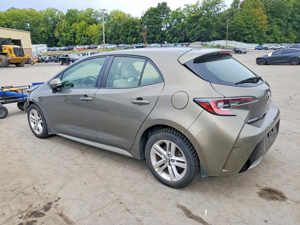 Photo 2 from auction – 2019 TOYOTA COROLLA HATCHBACK with VIN JTNK4RBE7K3039062