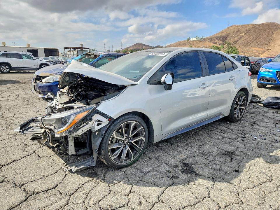 Photo 1 from auction – 2022 TOYOTA COROLLA with VIN 5YFS4MCEXNP125564