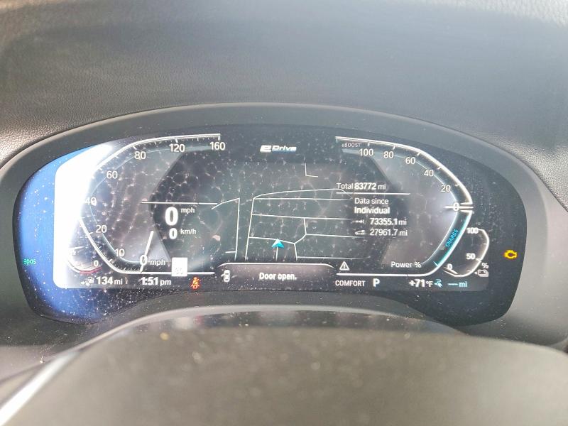 Photo 9 from auction – 2021 BMW X3 with VIN 5UXTS1C0XM9F04762