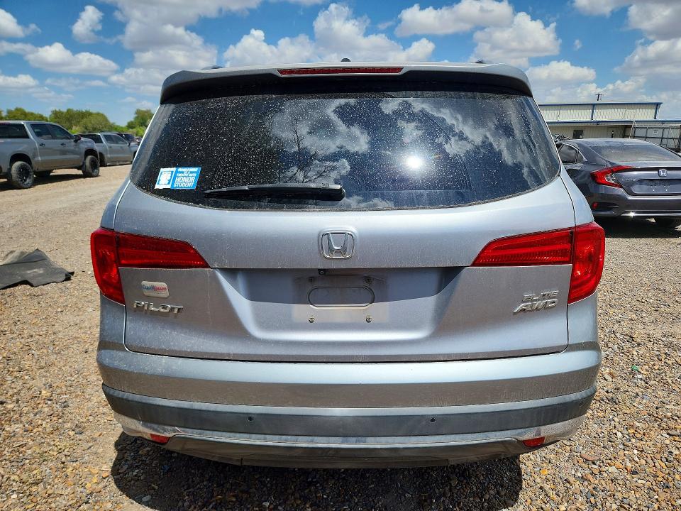Photo 6 from auction – 2017 HONDA PILOT with VIN 5FNYF6H05HB004888