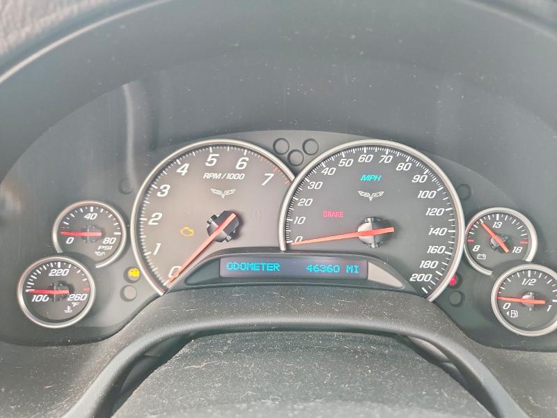 Photo 9 from auction – 2005 CHEVROLET CORVETTE with VIN 1G1YY24U755104640