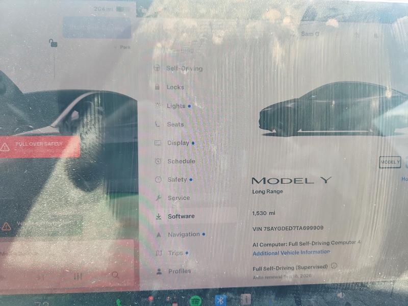 صورة رقم 9 من المزاد - 2026 TESLA MODEL Y مع VIN 7SAYGDED7TA699909