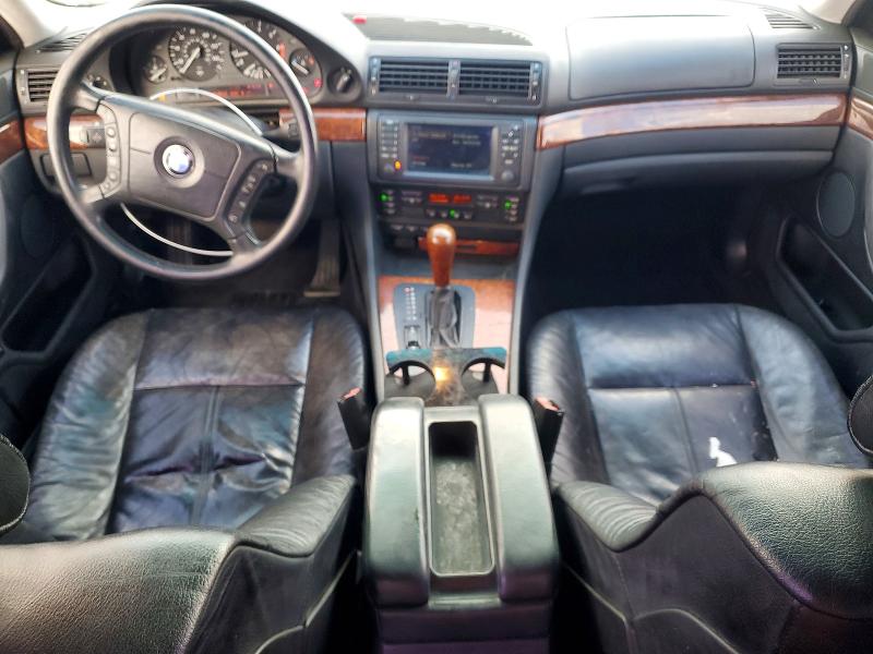Photo 8 from auction – 2001 BMW 740 with VIN WBAGH83491DP20358