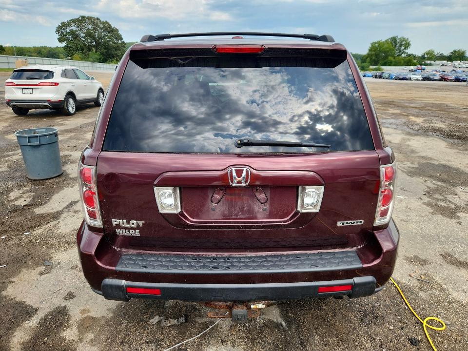 Photo 6 from auction – 2007 HONDA PILOT with VIN 5FNYF18547B025891