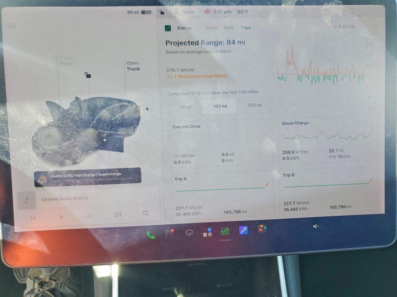 Photo 9 from auction – 2018 TESLA MODEL 3 with VIN 5YJ3E1EB6JF170316